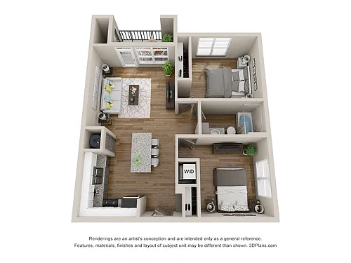 Floor plan B3