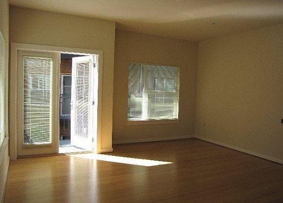 living room and balcony access