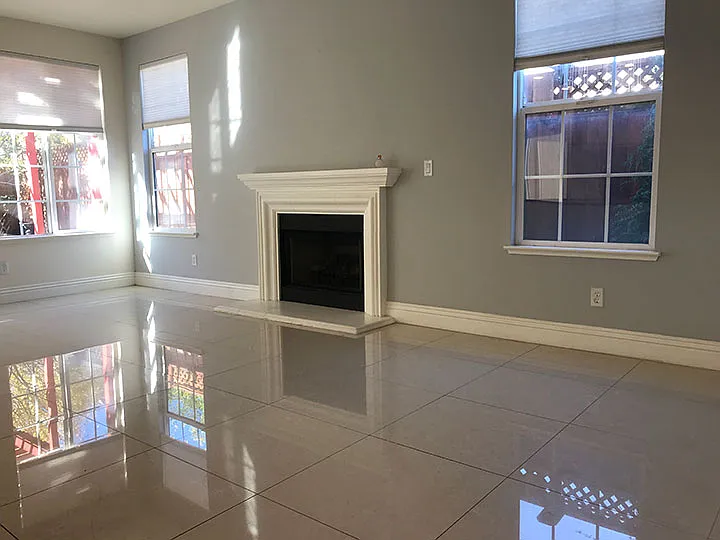 Inside sitting room