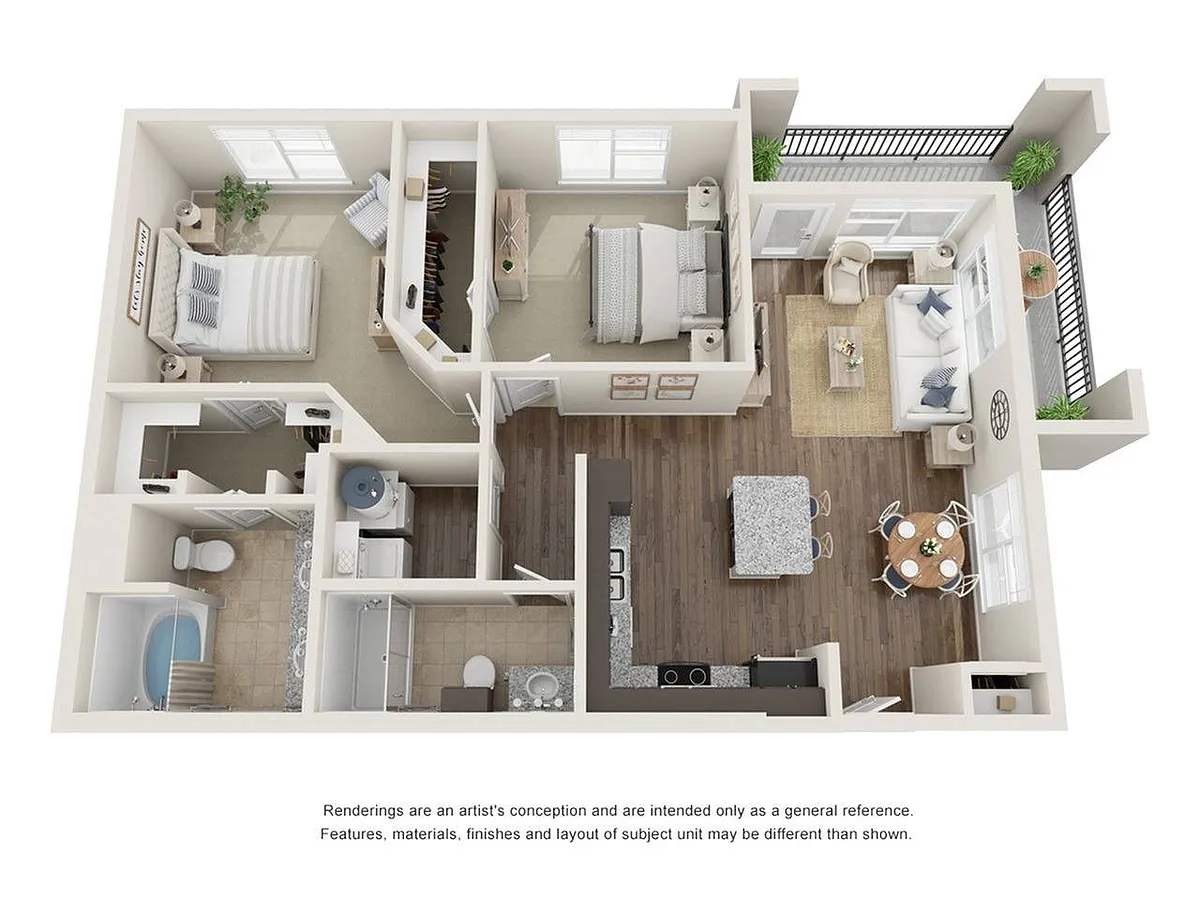Floor plan B3