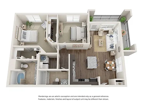 Floor plan B3