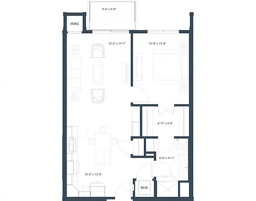 Floor plan Port (North Building)