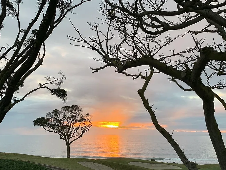 Your walking path view of Monarch Beach Golf Links holes #3 & #4.