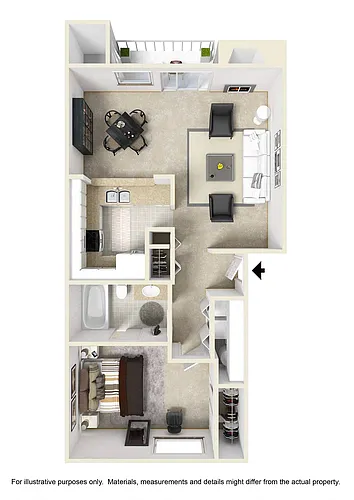 Floor plan PEBBLE