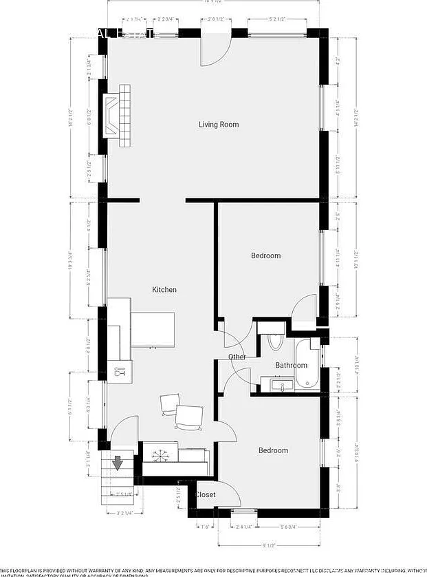 Nicely remodeled 2 bedroom 1 bath home in Tower Grove South with 2 car garage and fenced in yard! — Photo 3