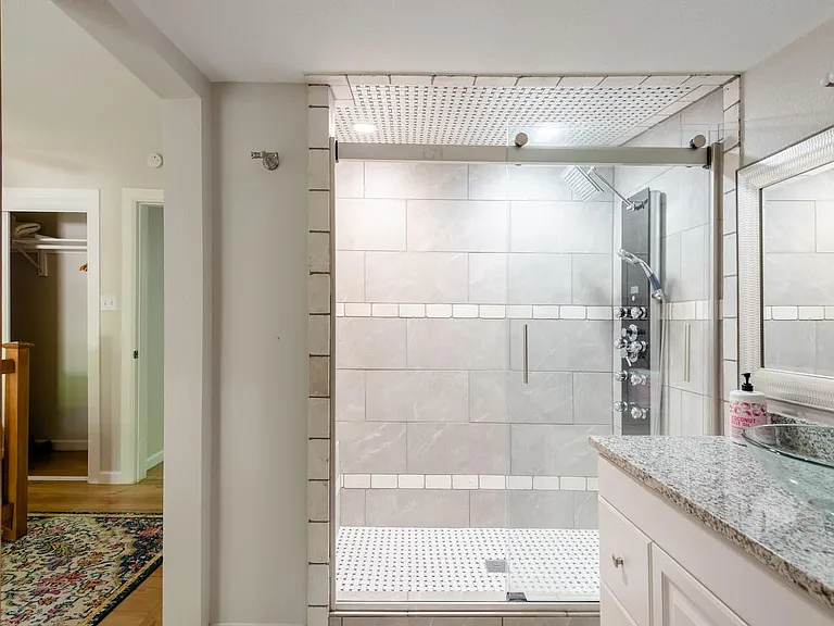 A shower like no other, its has a lot of different sprays and nozzles.