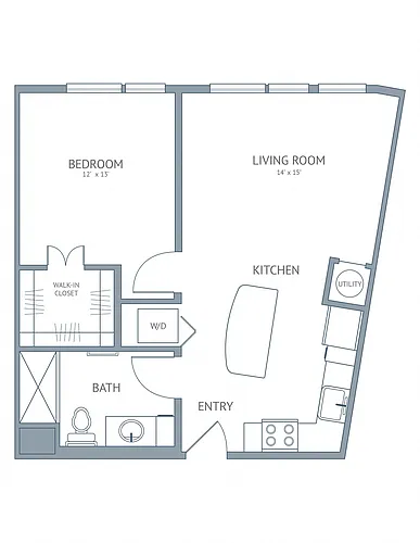 Floor plan Ellington