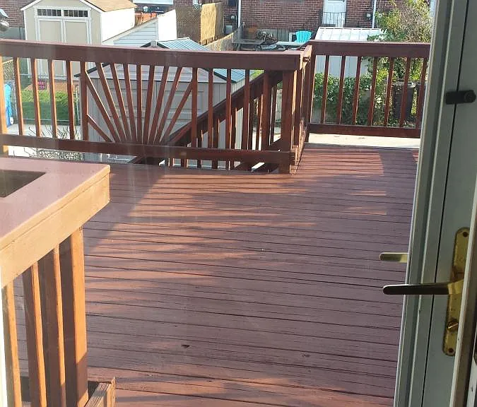 Deck from Kitchen