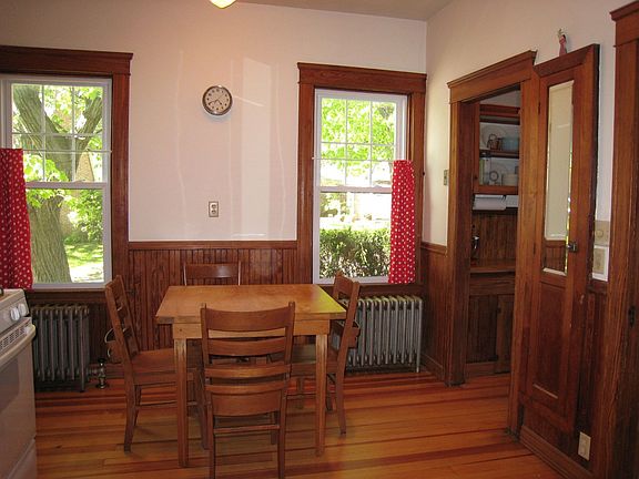 Kitchen - includes built-in ironing board and laundry chute