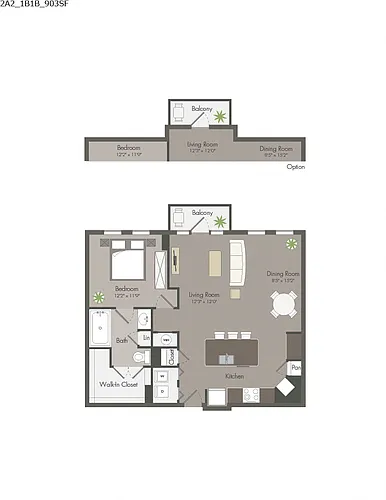 Floor plan 2A2A