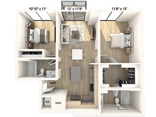 Floor plan B2