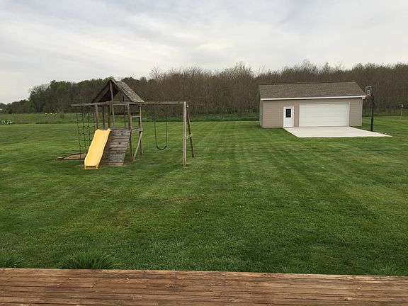 Backyard view from deck