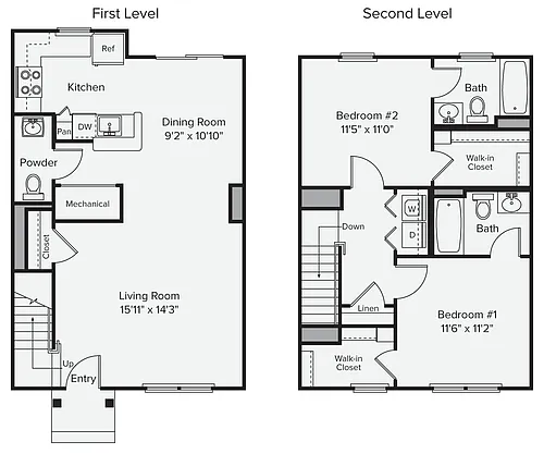 Floor plan B6T
