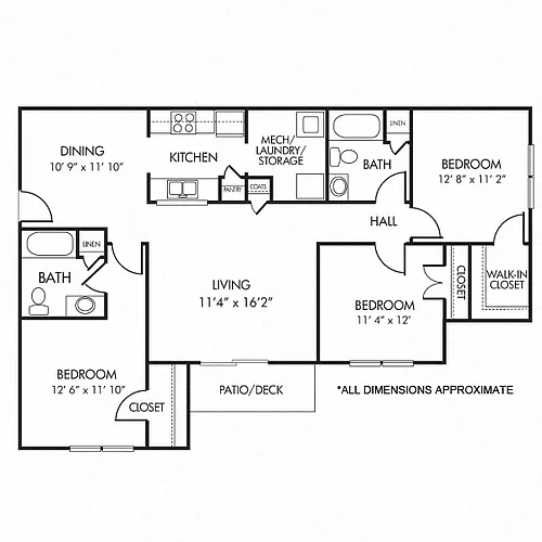 Floor plan The New Kent