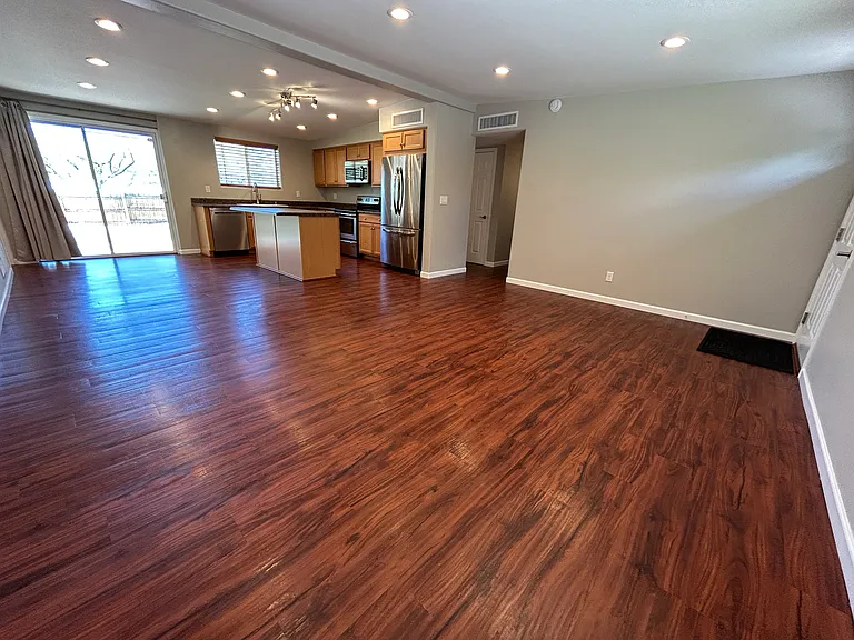 Kitchen and Living Room