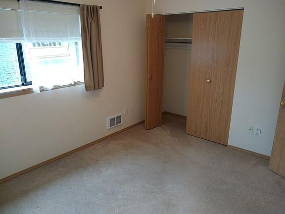 Bedroom and closet