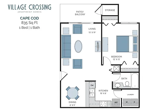 Floor plan Cape Cod