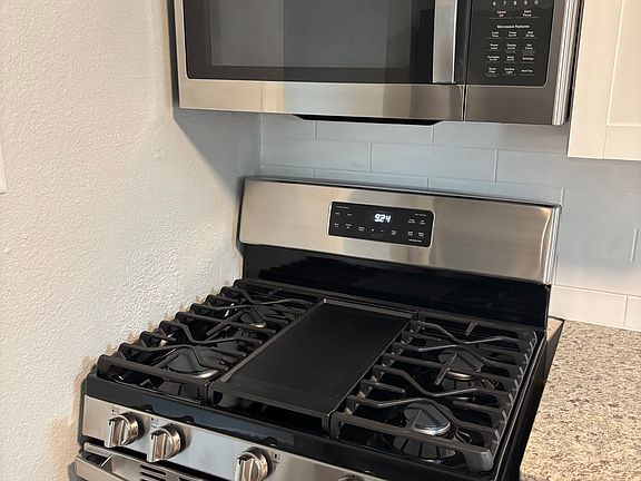 Stove and microwave