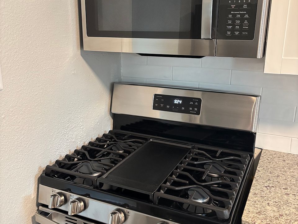 Stove and microwave