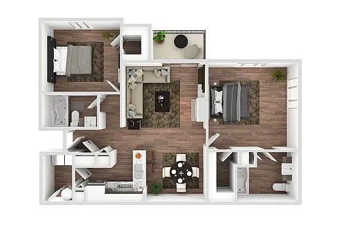 Floor plan Cape Lookout 3