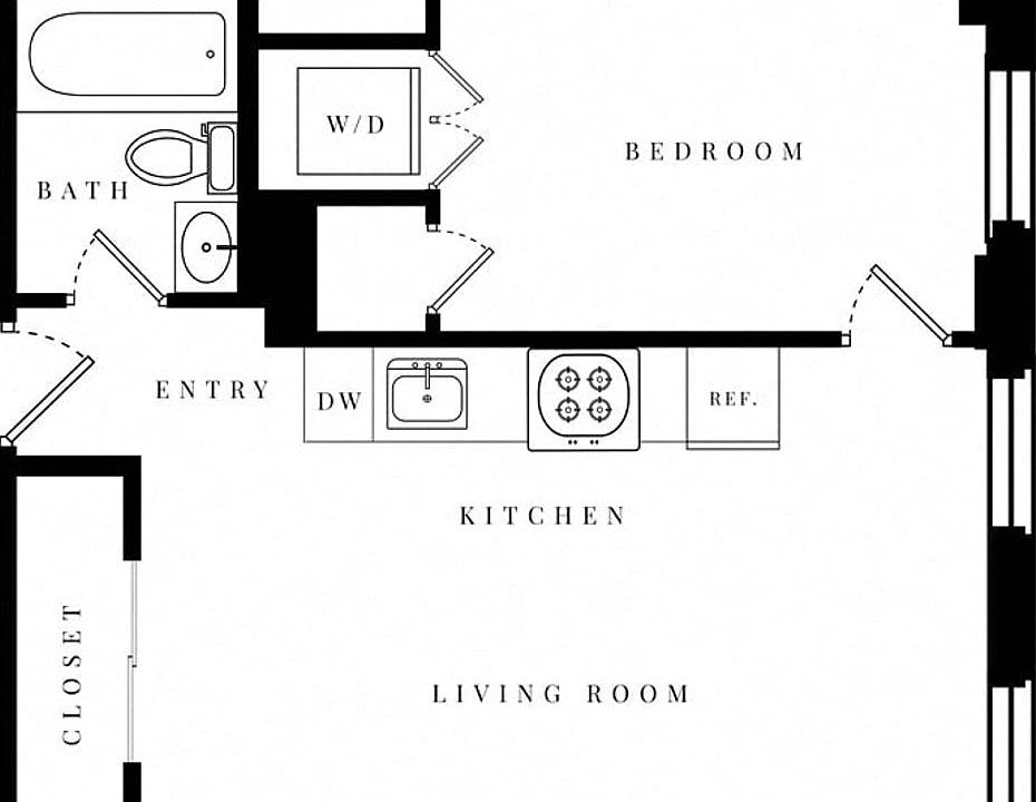 1st image of 1284B Beacon St #A610