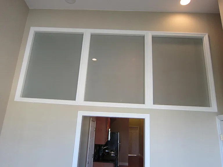 14 foot high ceilings