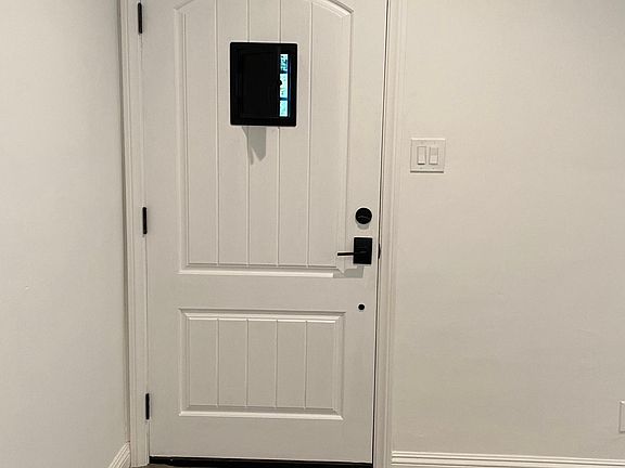 Front Entry Door with speak easy for european charm