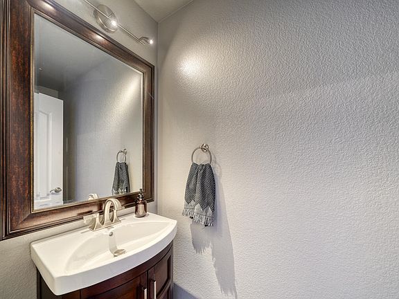Half bath on main floor convenient for guests and not having to run up or down stairs.