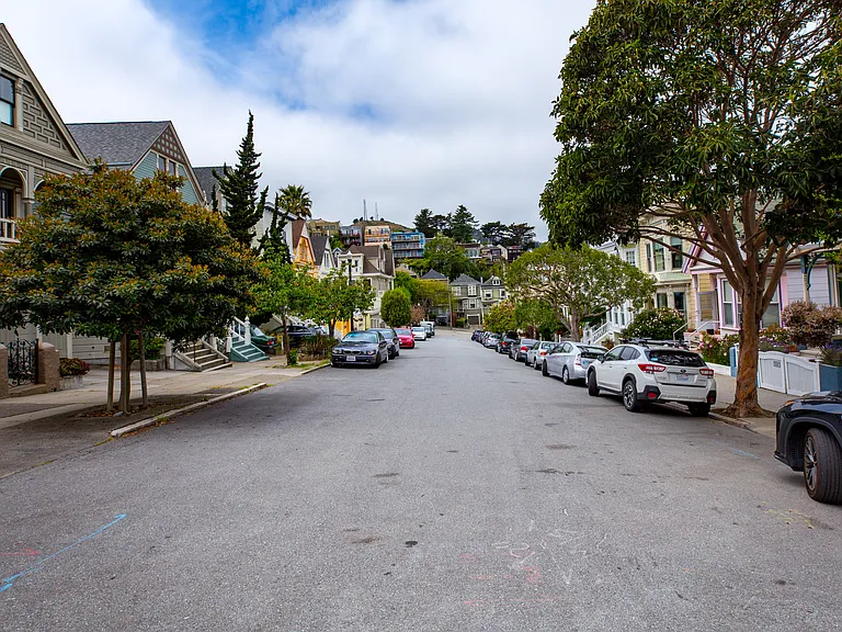 Plenty of street parking.