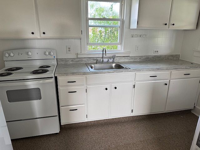 New counter tops and sink.