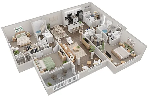 Floor plan C1G