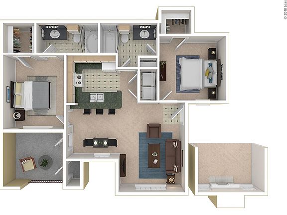 2nd image of 8355 Harwood Rd APT 2132