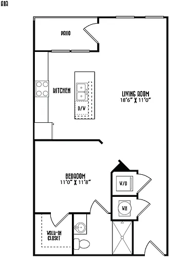 Floor plan A1A