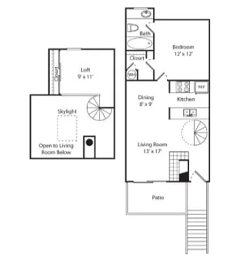 Floor plan Oak