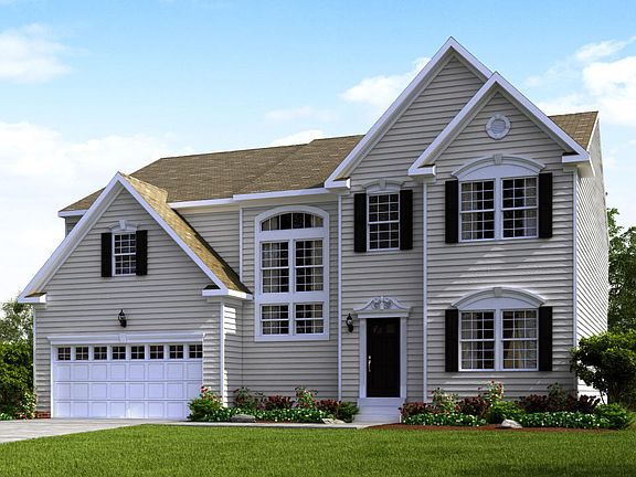 Elevation E Siding Facade Opt Garage Door