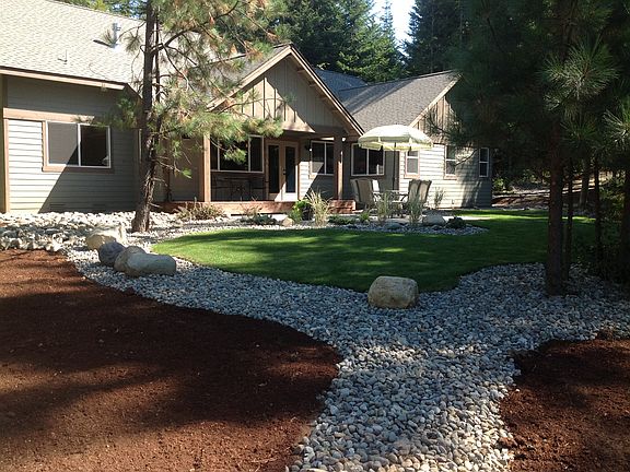 Back porch and patio