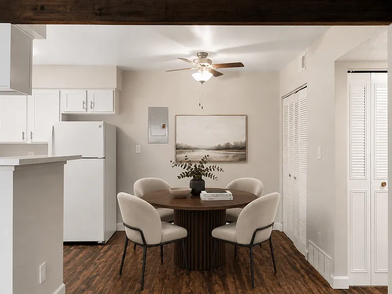 Dining Area at Hilltop View Apartments