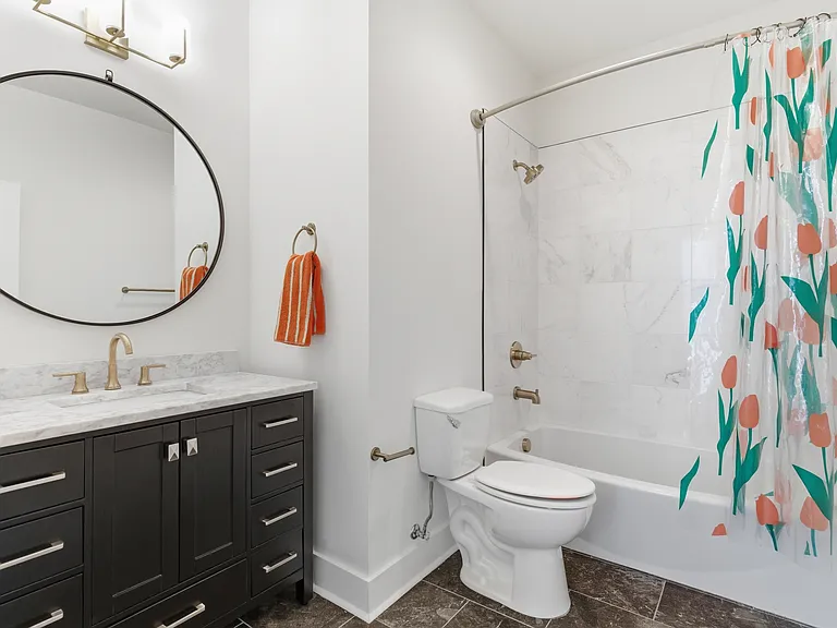 Full bathroom on main floor.