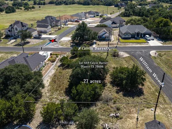 LOT #449 S. Calvin Barrett LOT 449, Blanco, TX 78606