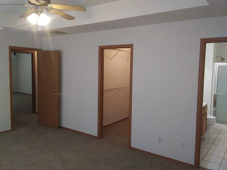 Master Bedroom (view of Bath and Walk-In Closet)