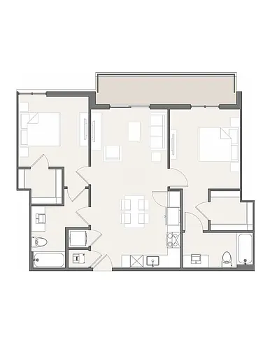 Floor plan B8
