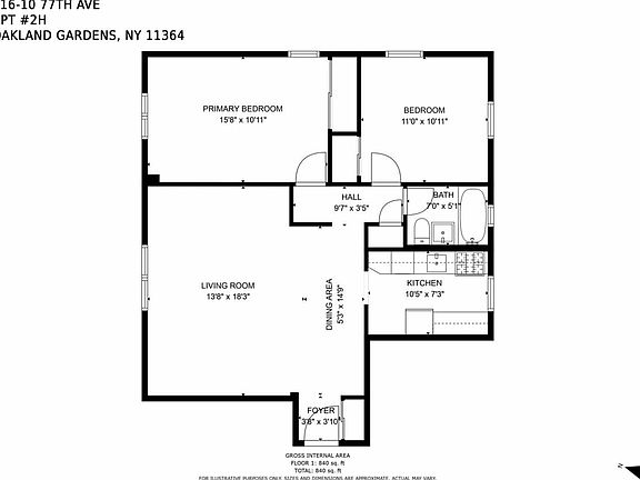 2nd image of 21610 77th Ave APT 2H