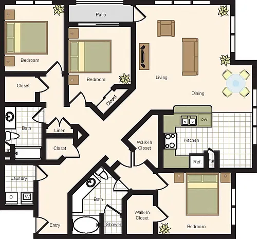 Floor plan C1