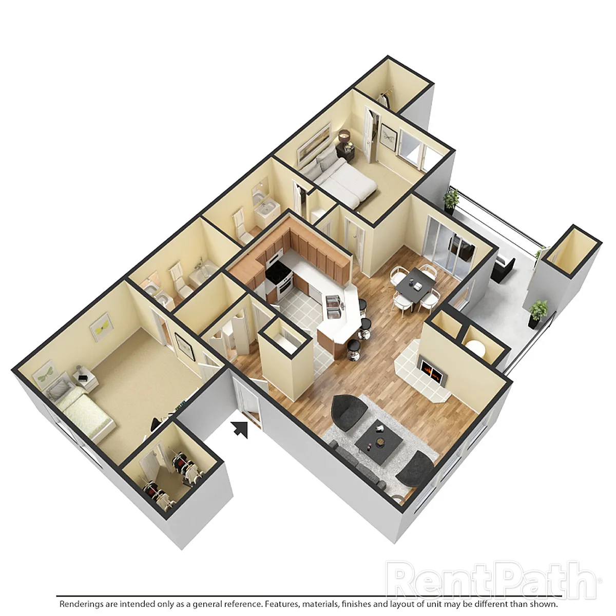 Floor plan B4