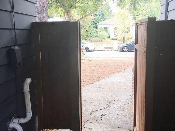 Separate entrance