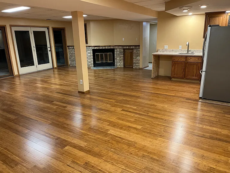 New hardwood floors