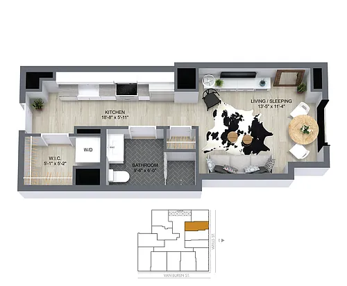 Floor plan 02 Tier Studio