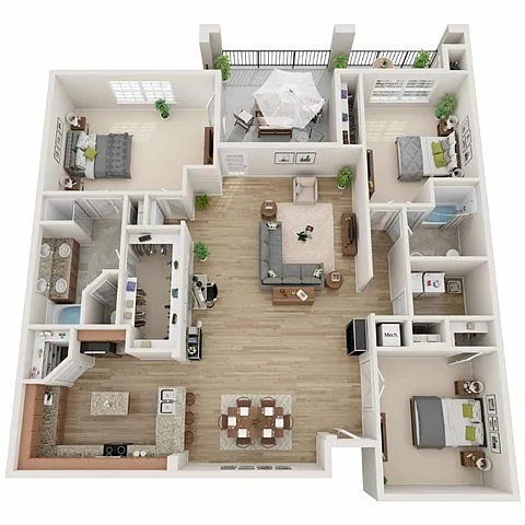 Floor plan C2