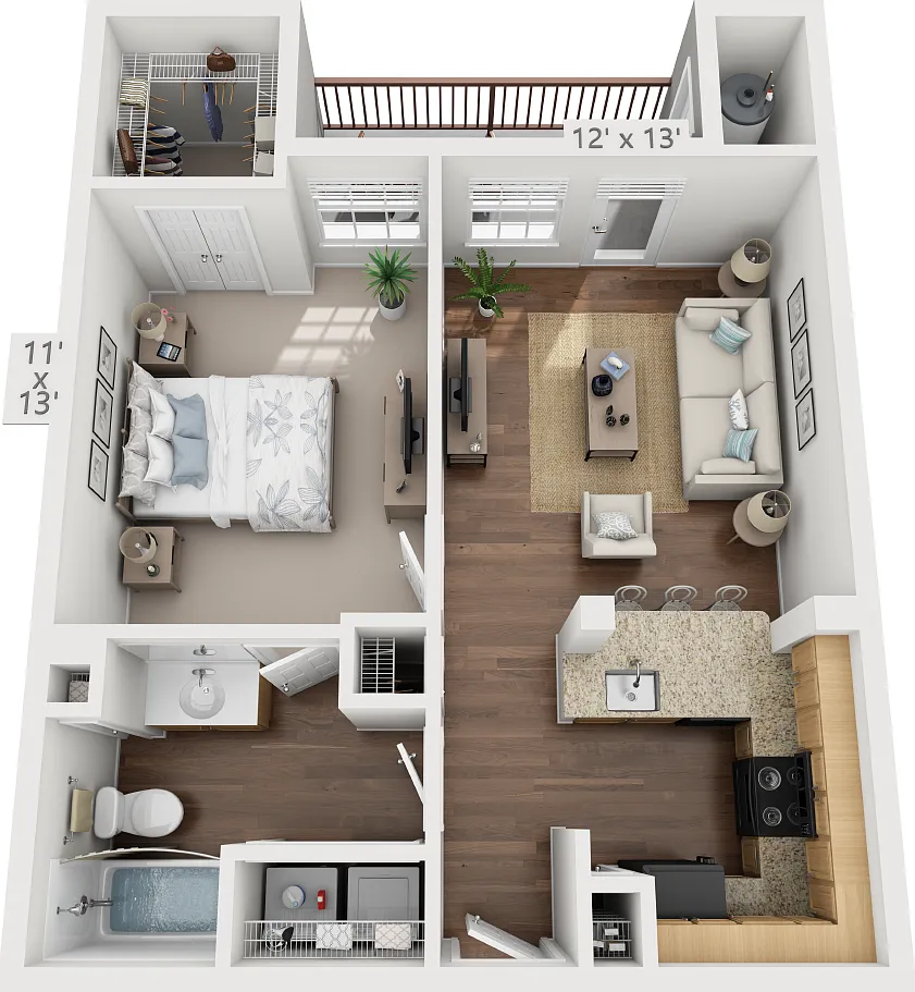Floor plan A1S