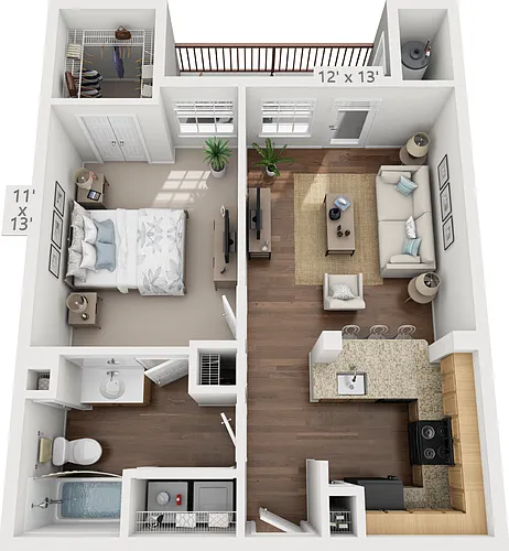 Floor plan A1S